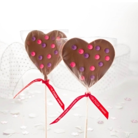 Heart Lollipops